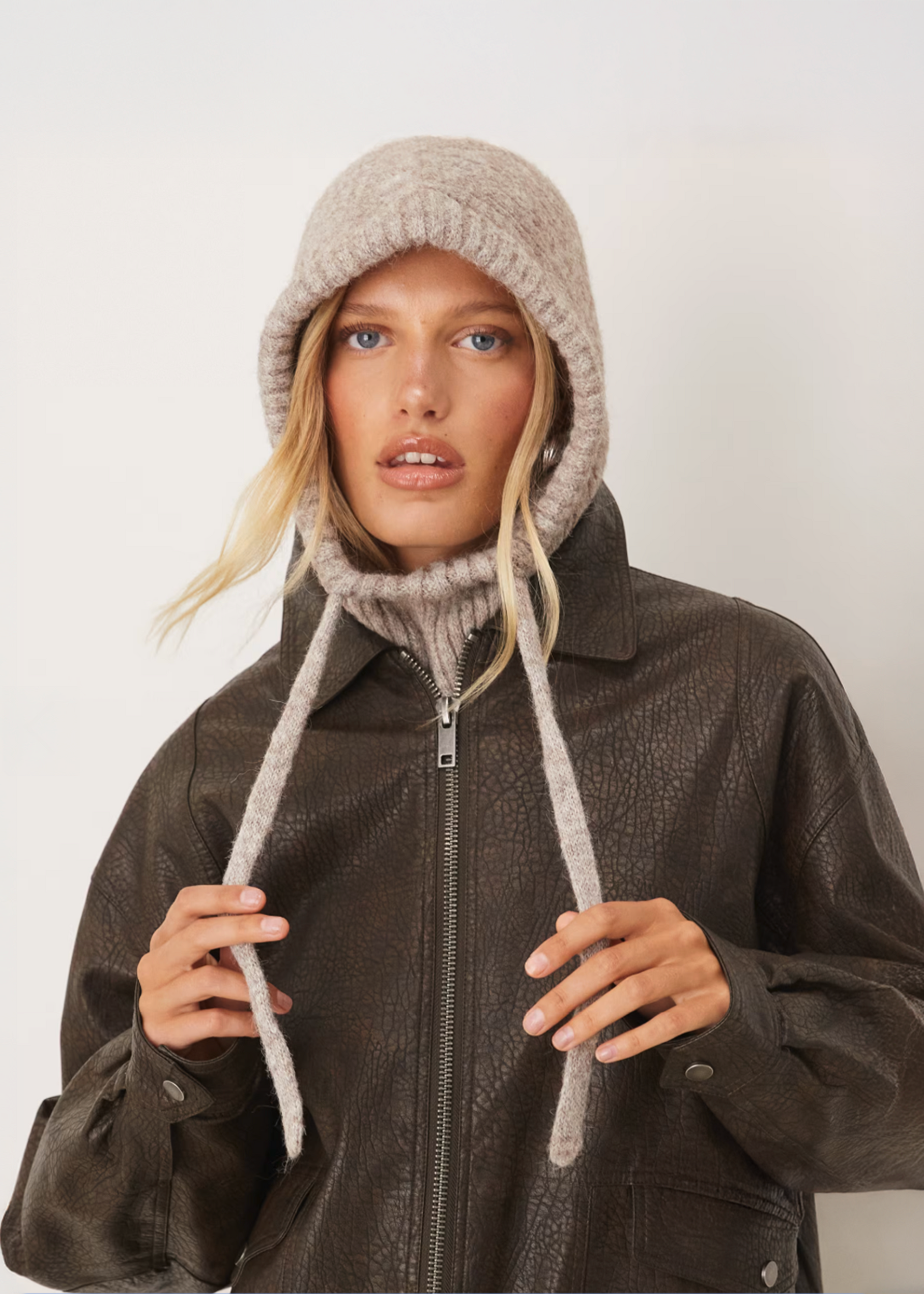 Balaclava Laine Bouclée