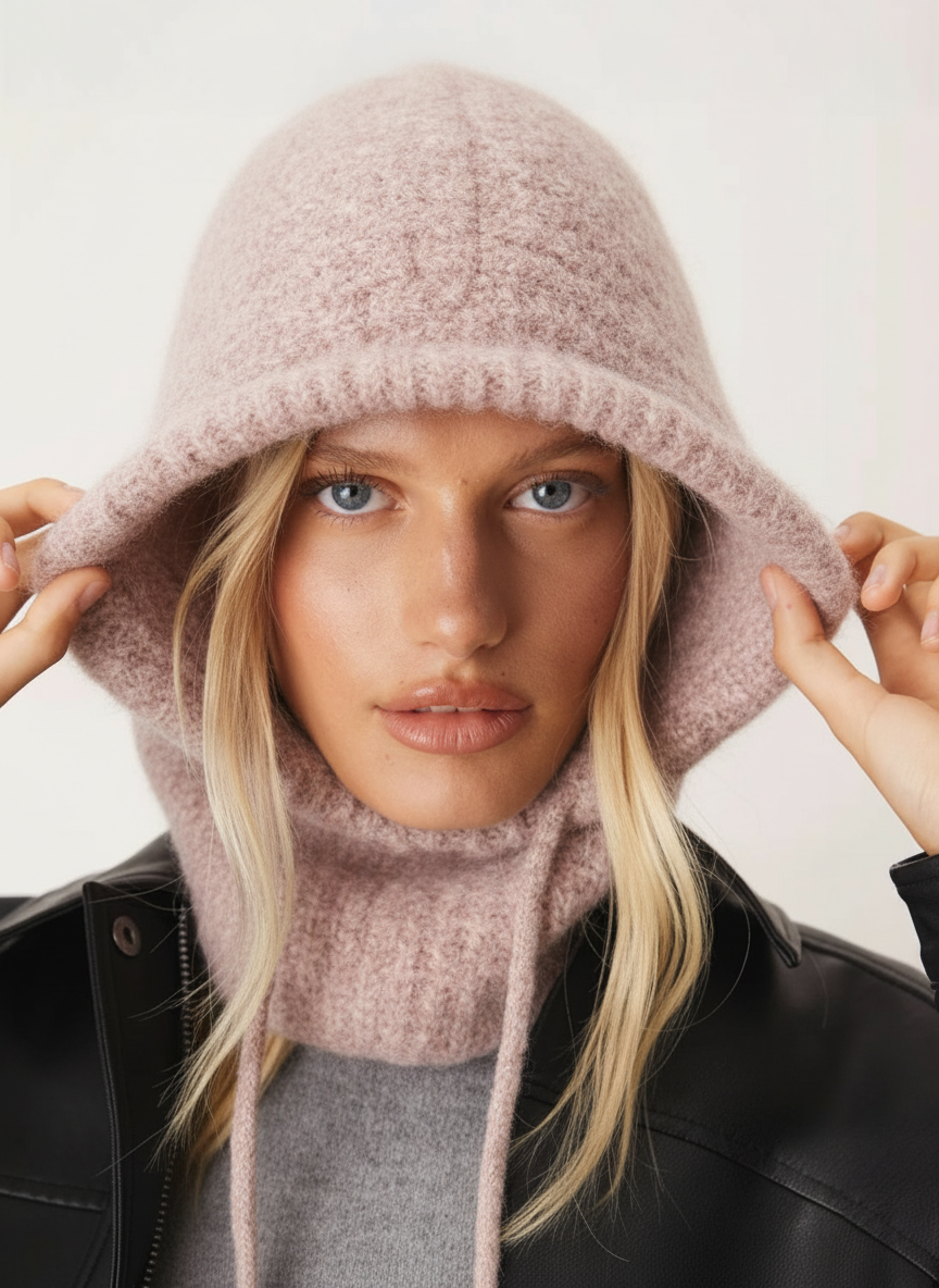 Balaclava Laine Bouclée